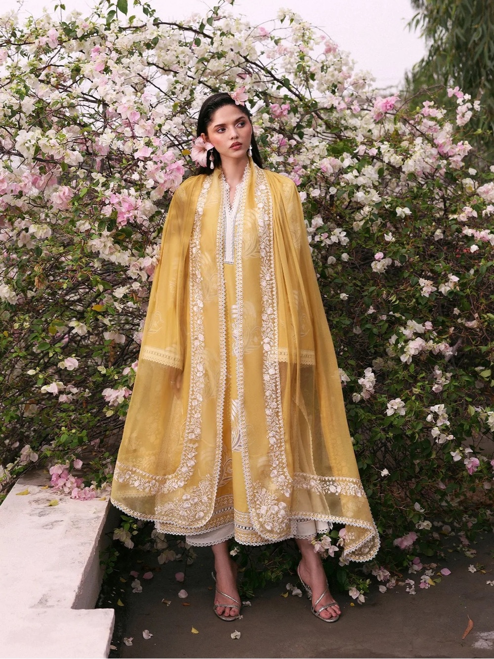 HUSSAIN REHAR PAKISTANI DESIGNER DRESS INDIAN 3 PIECE